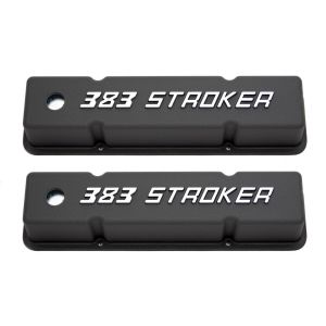 RACING POWER CO-PACKAGED RPCR7617 Small Block Chevy Tall Valve Covers 383 Stroker