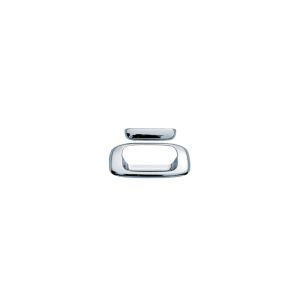 AVS 15-18 Chevy Silverado 1500 (w/Rear Camera) Tailgate Handle Cover 2pc - Chrome
