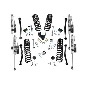 Superlift K186FX 18-22 Jeep Wrangler JL (NO Mojave) 4WD 4in. Dual Rate Coil Lift Kit w/Fox 2.0 Res Shocks
