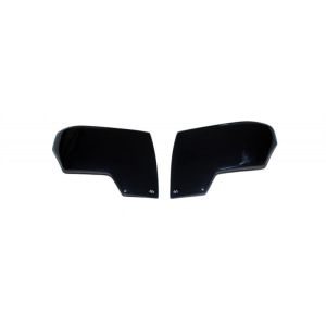 AVS 04-12 Chevy Colorado Headlight Covers - Black
