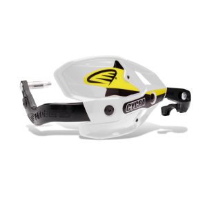 Cycra Probend Ultra w/HCM Clamp 1-1/8 in. White