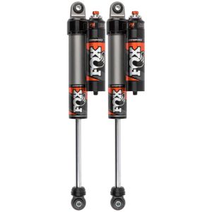 Fox 2017+ Ford SD 2.5 Perf Elite Series Reservoir Shock Rear P/B 0-1.5in Lift (Pair) w/ DSC Adj.