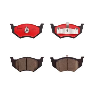 Brembo P11010N Premium NAO Ceramic OE Equivalent Pad