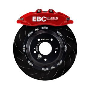 EBC BBK042RED-1 Racing 2019+ Toyota GR Supra Red Apollo-6 Calipers 380mm Rotors Front Big Brake Kit