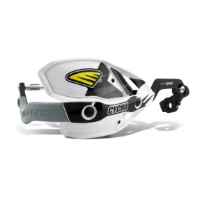 Cycra 1CYC-7408-42X CRM Ultra 1-1/8 in. Clamp w/White Shields/White Covers