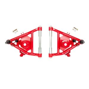 UMI Performance 73-87 GM C10 Street Performance Lower Control Arms - Red