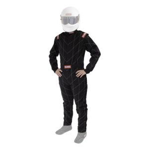 RACEQUIP RQP91609039 Suit Chevron Black Medium SFI-5