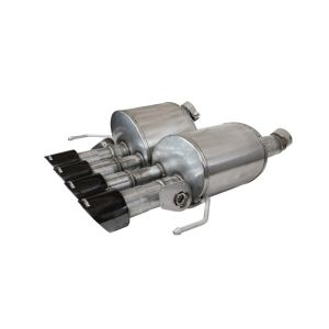 CORSA Performance 14776BLK Corsa 2014-2019 Chevrolet Corvette C7 6.2L 2.75in Xtreme Valve-Back w/ Dual NPP & Quad BlackTips