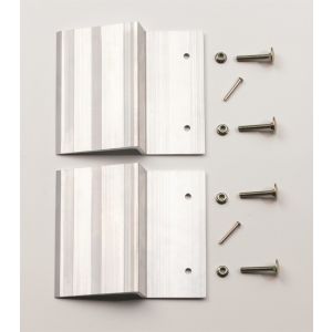 Lund Universal Ramp Kit For 2X8in To 2X10in Planks 9X7.5X2.25in - Silver