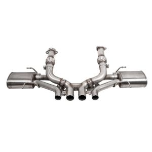 CORSA Performance 21111 Corsa 23-24 Chevrolet Corvette C8 Z06 3in Valved Cat-Back Exhaust Muffler System (ReUses Stock Tips)