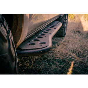 Cali Raised LED CR2626 Cali Raised 05-23 Toyota Tacoma Step Ed Rock Sliders - Double Cab Short Bed Wi Kick Out/Liner