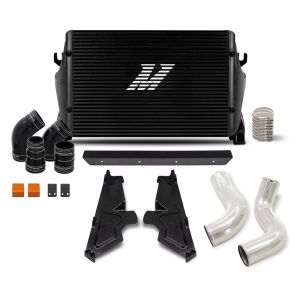 Mishimoto MMINT-RAM-19KBKP 2019+ Ram 6.7L Cummins Intercooler Kit BK Cooler P Pipes