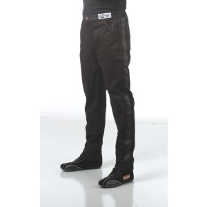 Racequip 112002 Black SFI-1 1-L Pants Small
