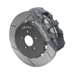 Wilwood 140-14820 AERO6 Front Kit 14.00 Slotted 09-13 Nissan 370Z w/Lines