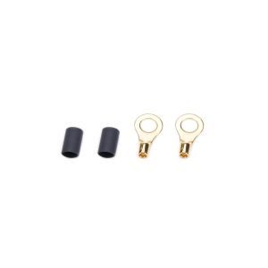 QUICKCAR RACING PRODUCTS QRP57-463 Ring Terminal 5/16in 10- 12 Ga w/Heat Shrink Pair