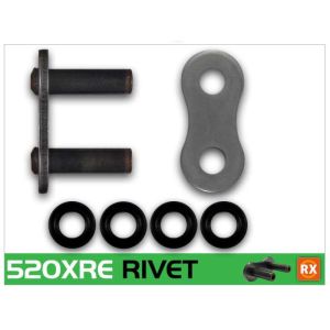 RK Chain 520XRE-RL 520XRE-RIVET NATURAL