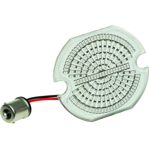 Kuryakyn 2940 Luminez L.E.D Rear Turn Signal Insert 1156 Red Flat Style