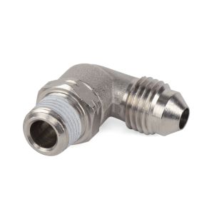 Air Lift 1/8in MNPT x 4AN Swivel Elbow Fitting