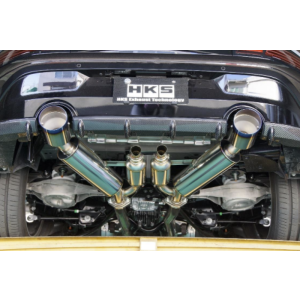 HKS 31014-KN002 FULL DUAL MUFFLER RZ34 VR30DDTT
