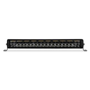 Go Rhino 752002112CDS Xplor Blackout Combo Series Dbl Row LED Light Bar w/Amber (Side/Track Mount) 21.5in. - Blk