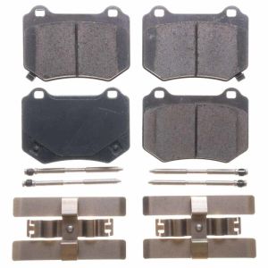 PowerStop 17-2118 PowerStop - Z17 Low-Dust Ceramic Brake Pads with Hardware