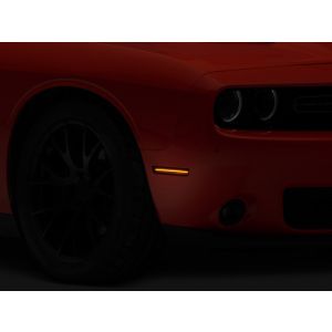 Raxiom 15-22 Challenger Excluding Widebody Axial Series LED Side Marker Lights (Smoked)