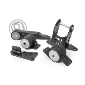 Innovative 00-07 Honda Insight K-Series Black Steel Mounts 75A Bushings (K20 Engine and Trans)