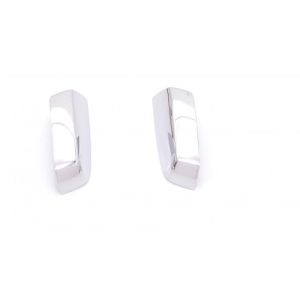 AVS 14-18 Chevy Silverado 1500 (w/o Light Holes) Mirror Covers 2pc - Chrome