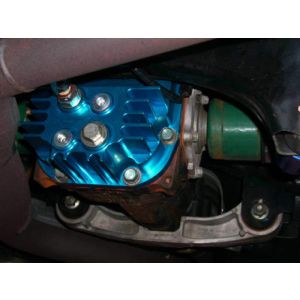 Cusco Rear Differential Cover Blue Increased Capacity Subaru Impreza WRX STi (R180 End)