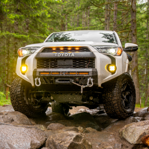 Cali Raised LED CR3785 Cali Raised 14-24 Toyota 4Runner Stealth Bumper - No Bull Bar / 32In Led Bar Combo