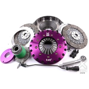 XCLUTCH XKCR23632-2G 14-19 Chevrolet Corvette 6.2L 9in Twin Solid Organic Clutch Kit