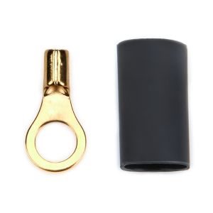 QUICKCAR RACING PRODUCTS QRP57-477 Ring Terminal #10 22-16 GA. Pair w/Heat Shrink