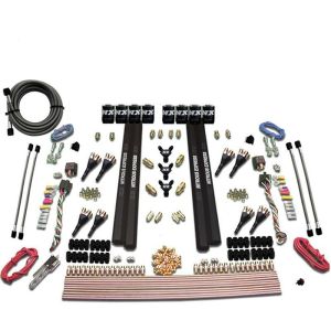 Nitrous Express 90095-00 SX2 DUAL STAGE/ALCOHOL - 8 SOLENOID (200-1200HP) LESS BOTTLE