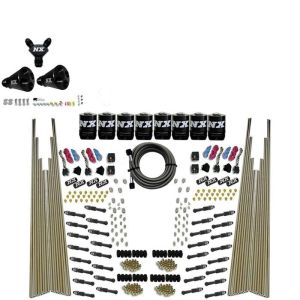 Nitrous Express 93306-00 8 CYL DRY DIRECT PORT, FOUR STAGE, 8 SOLENOIDS, WITHOUT BOTTLE (200-600HP)