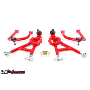 UMI Performance 93-02 GM F-Body Front A-Arm Kit Adjustable Lower Budget Drag