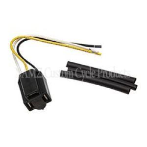 NAMZ NHS-PT Replacement Headlamp H4 Pigtail (Models w/H4 Headlight Harness) Incl. Connector/Shrink/Termnls