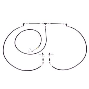 Chase Bays CB-CC-HB Chevrolet Corvette C5/C6 Stand Alone Dual Rear Calipers Hydro Handbrake Brake Line Kit