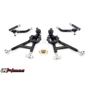 UMI Performance 93-02 GM F-Body Front A-Arm Kit Adjustable Drag