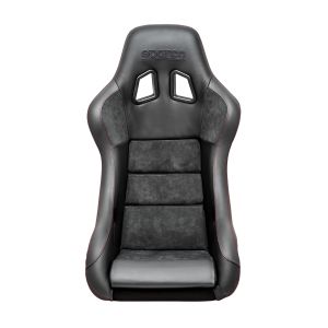 Sparco Seat QRT Performance Leather/Alcantara Black/Red