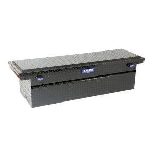 Dee Zee DZ9170LB Deezee Universal Tool Box - Blue Crossover - Single Lid (Low Blk)