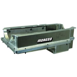 MOROSO MOR20376 BBC 2pc. Billet Rail Oil Pan