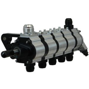 Moroso 22365 5 Stage Dry Sump Oil Pump w/Fuel Pump Drive - Tri-Lobe - Left Side - 1.200 Pressure