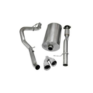 Corsa 09-13 Chevrolet Suburban 1500 5.3L V8 Polished Sport Cat-Back Exhaust