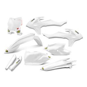 Cycra 1CYC-9317-42 16-18 KTM 125 SX Powerflow Body Kit - White