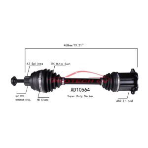 PROTECH AXLES AD10564 CV Axle Assembly