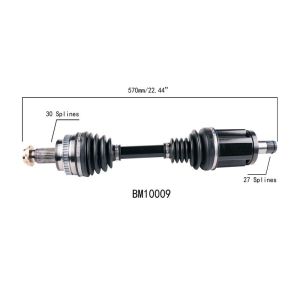 PROTECH AXLES BM10009 CV Axle Assembly