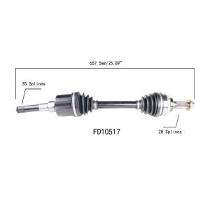 PROTECH AXLES FD10517 CV Axle Assembly