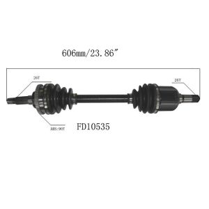PROTECH AXLES FD10535 CV Axle Assembly