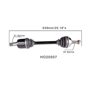 PROTECH AXLES HO20507 CV Axle Assembly