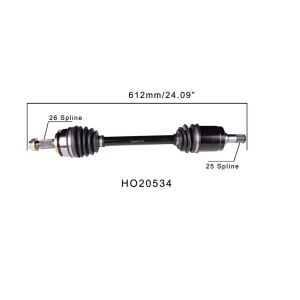PROTECH AXLES HO20534 CV Axle Assembly